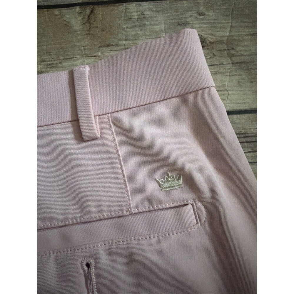 Peter Millar Shorts Mens 34 Pink Crown Sport Golf Performance Stretch - Picture 6 of 6